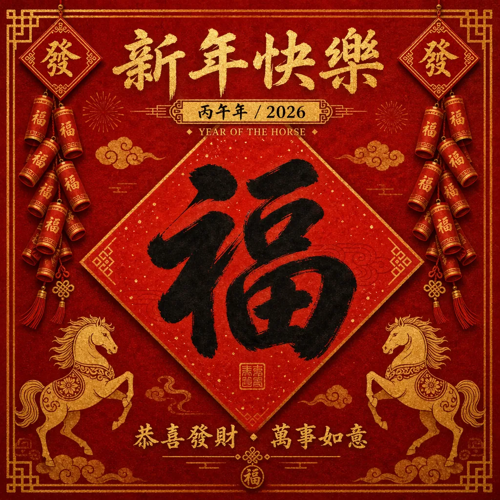 Chinesisches-Neujahrsplakat