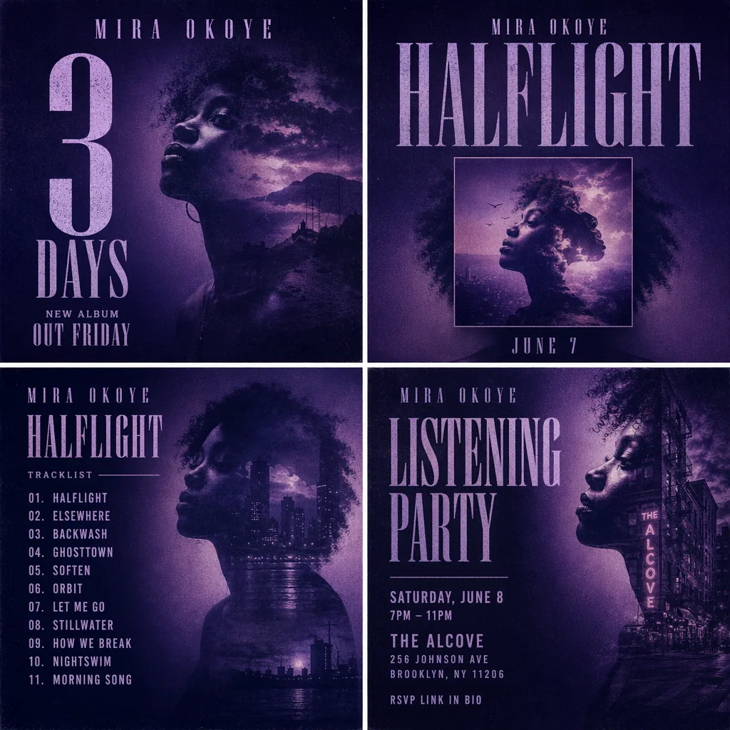 Album-Release-Kampagne