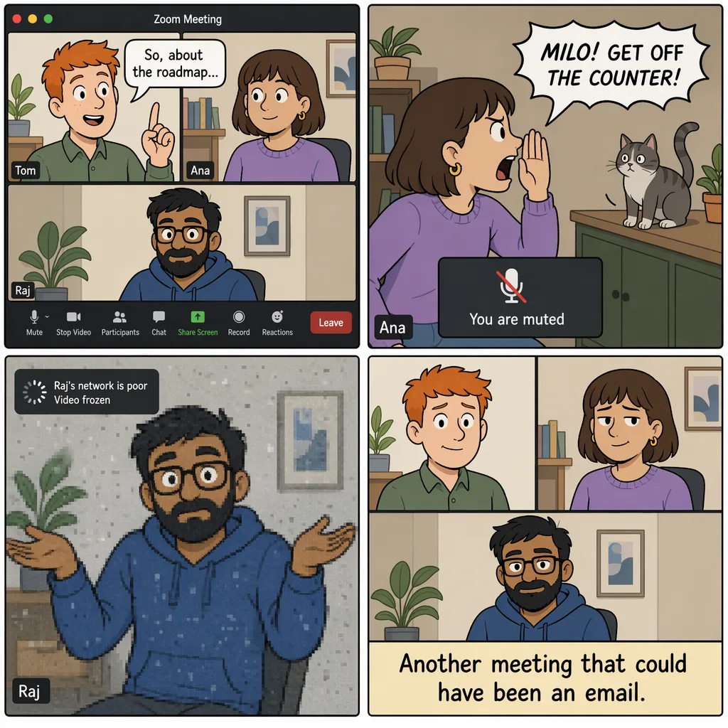 Büro-Meme-Strip
