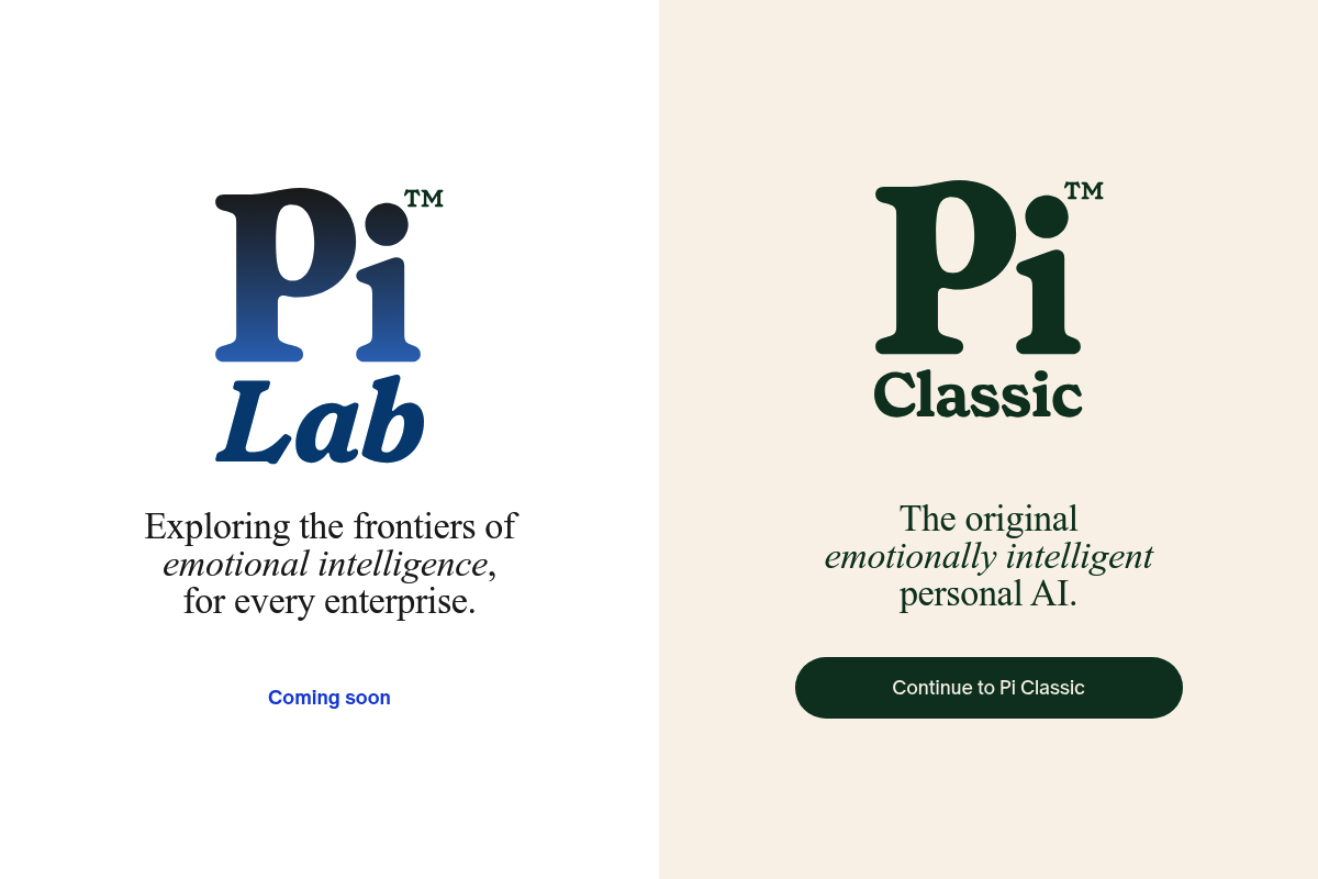 Pi AI personal assistant chatbot