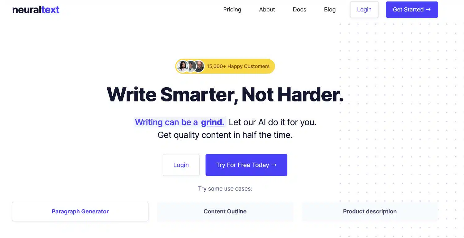 Neuraltext SEO content tool