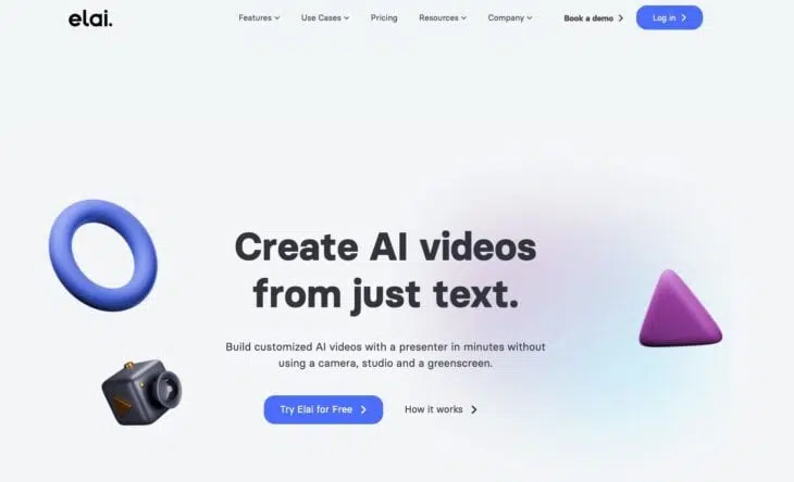 elai.io AI video platform