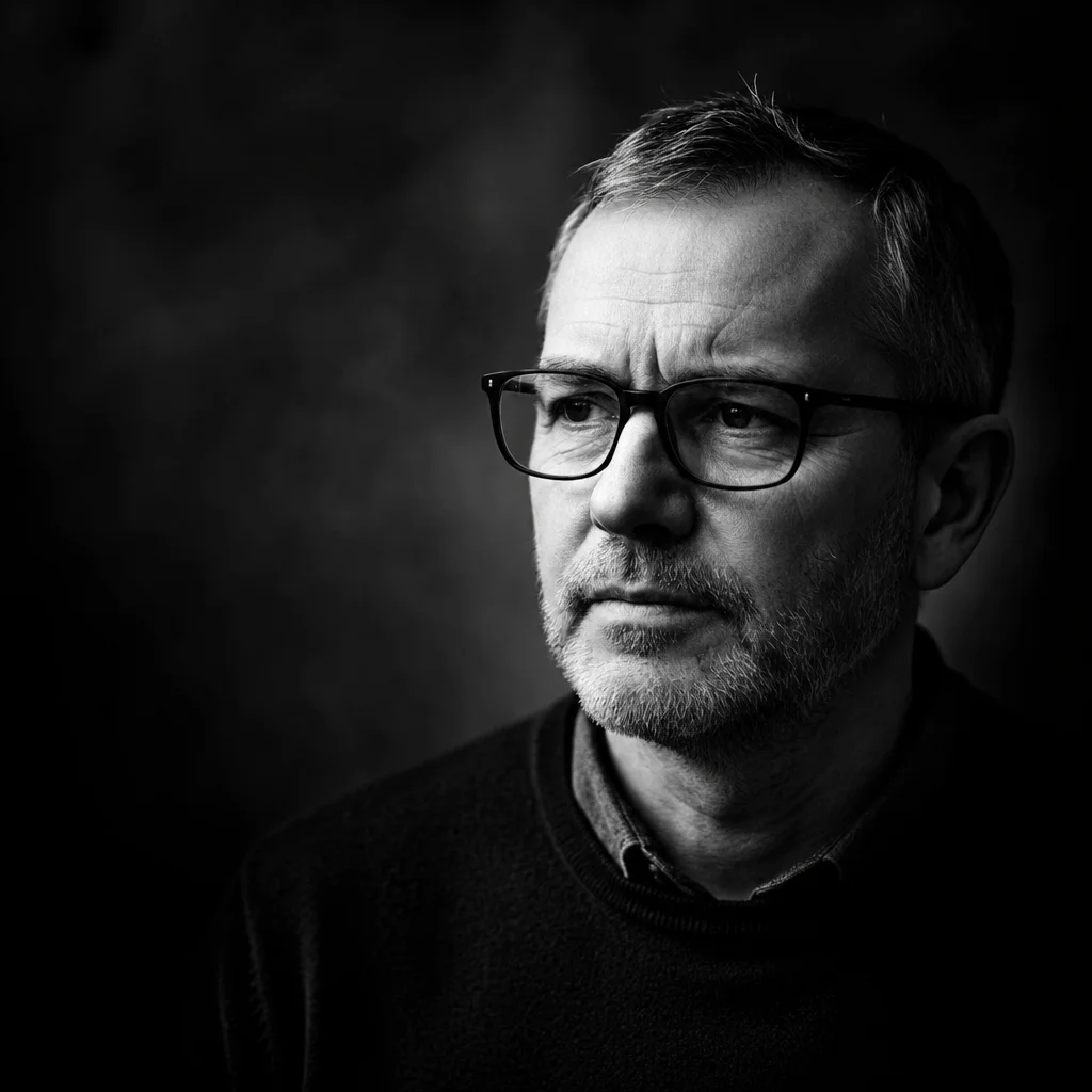 Black and White Portrait with ChatGPT