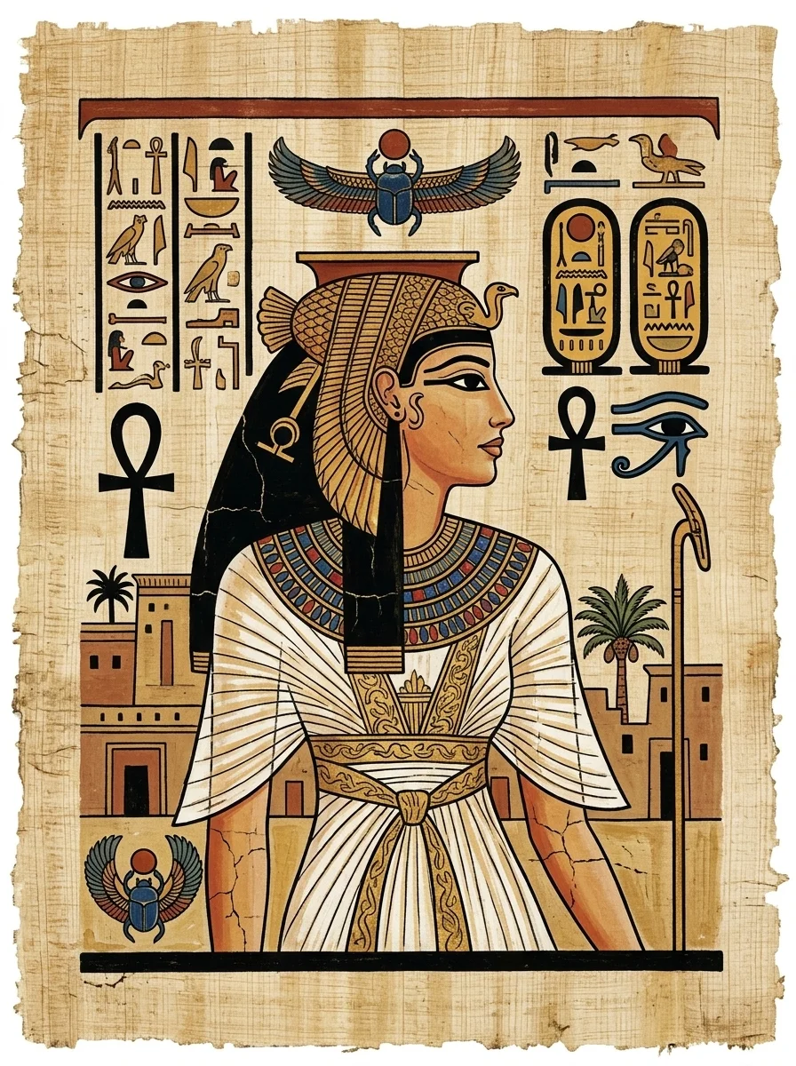 Ägyptisches Papyrus